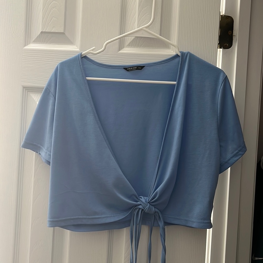 Shein Criss Cross Shirt